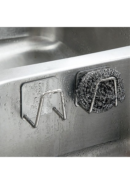 Mutfak Lavabosu Sünger Rafı Paslanmaz Çelik Drenaj Depolama Tutucu Kendinden Yapışkanlı Tel Top Bez Fırça Kurutma Düzenleyici (Yurt Dışından) fırsatları