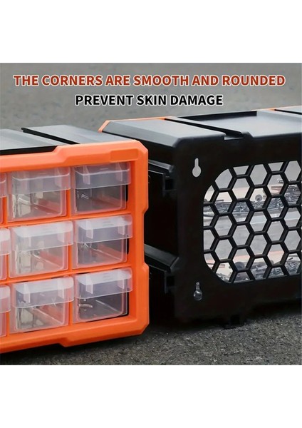 Donanım Alet Bölme Depolama Kutusu Somunlar Cıvatalar Vidalar Parçalar Konteyner Ürünler Depolama Çekmece Dolap (Yurt Dışından) fırsatları