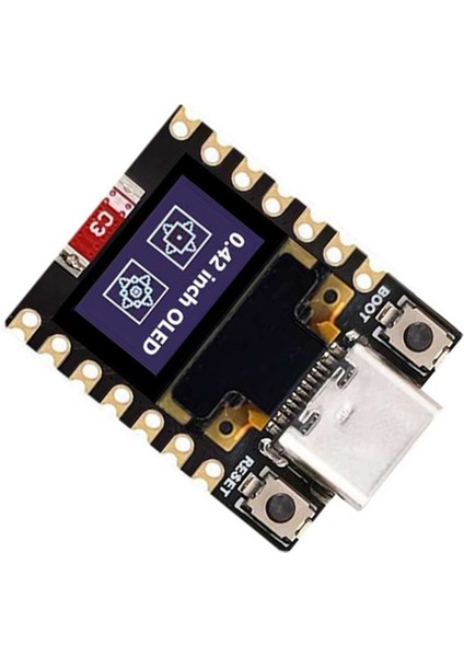 ESP32-S3 Mını Geliştirme Kartı 0,42 Inç OLED Ekranla 2,4 Ghz Wi-Fi ve Bluetooth5 Rısc-V Düşük Güç Desteği (Yurt Dışından) indirimleri