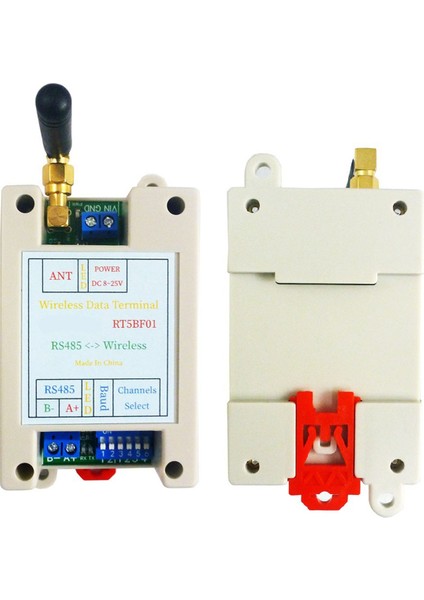 2 Adet Vhf/uhf Radyo 426MHZ-508.5MHZ Geniş Menzilli Rf Uart RS485 Kablosuz Alıcı-Verici Kartı Modbus Rtu Modülü Dc 12V 24V (Yurt Dışından) fiyatları