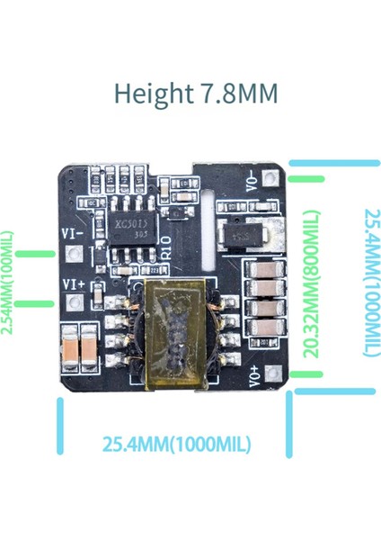 XC5015 Izole Dcdc Güç Modülü 9-36V Geniş Voltaj Girişi 12V Yüksek Hassasiyetli Çıkış 6W/10W (Yurt Dışından) fırsatları