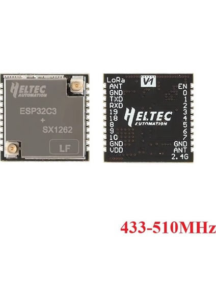 H Eltec Automatıon HT-CT62 ESP32C3 SX1262 Lora Düğüm Modülü Bluetooth Lora Lorawan Düğüm Wifi Kablosuz Modülü 433-510MHZ (Yurt Dışından) indirimleri
