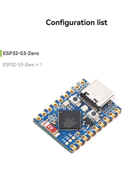 ESP32-S3 Zero Mini Geliştirme Kiti, 240MHZ Mikrodenetleyici, Bt 5.0 Mini Geliştirme Kartı, Iot Projeleri Için Ideal (Yurt Dışından) fırsatları