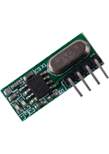 15 Adet 433MHZ Rf Alıcı Süperheterodin Uhf Ask 433MHZ Uzaktan Kumanda Modülü Kiti Küçük Boyut Düşük Güç Antenli (Yurt Dışından) indirimleri