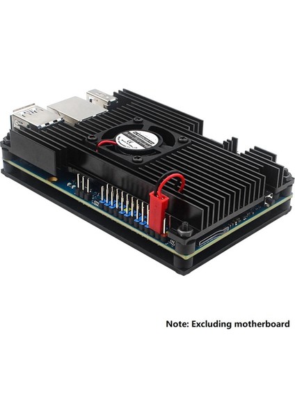 Orange Pi 5 / 5b Alüminyum Alaşımlı Kasa Aktif ve Pasif Metal Soğutma Muhafazası Fanlı Isı Emici Koruma (Yurt Dışından) fiyatları