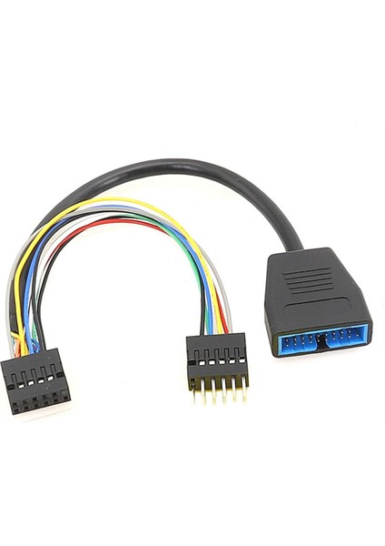Yüksek Hızlı 11PIN USB Dişi - 11PIN USB Erkek 19PIN USB Kablosu Lenovo Bilgisayar Veri Aktarımı ve Şarjı Için (Yurt Dışından)
