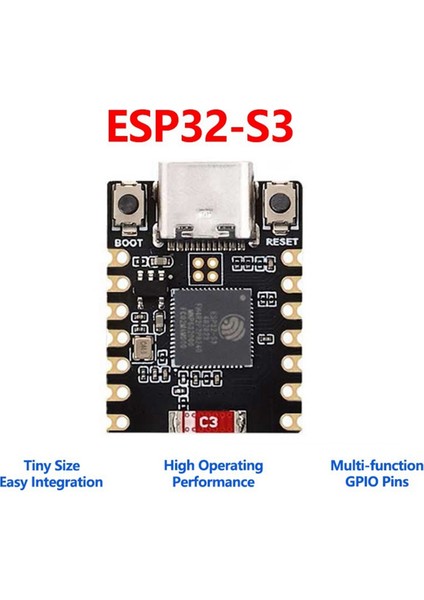 ESP32-S3 Mını Geliştirme Kartı 0,42 Inç OLED Ekran Olmadan 2,4 Ghz Wi-Fi ve Bluetooth5 Rısc-V Düşük Güç Desteği (Yurt Dışından) fiyatları