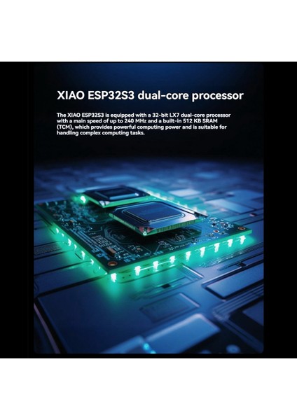 ESP32 S3 Sense 240MHZ Thumb Wi-Fi Geliştirme Kartı Çift Çekirdekli 32-Bit Işlemci Çipi Geliştirme Kartı (Yurt Dışından) fırsatları