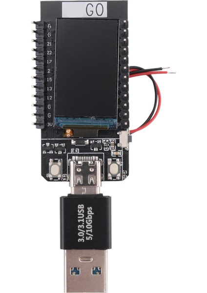 Btc Solo Miner Nerdminer V2 55KH/S Bitcoin Solo Miner Station Nerdminer Board 78KH/S Adaptörlü (Yurt Dışından)