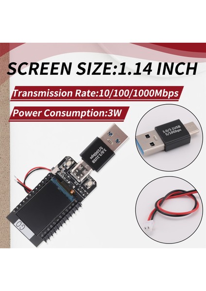 Btc Solo Miner Nerdminer V2 55KH/S Bitcoin Solo Miner Station Nerdminer Board 78KH/S Adaptörlü (Yurt Dışından) fırsatları