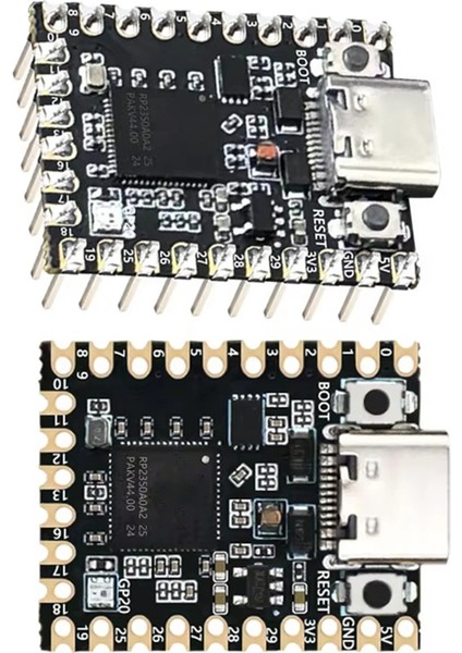 Raspberry Pi Pico 2 RP2350 Çip Mini Geliştirme Kartı Dual Arm CORTEX-M33/DUAL HAZARD3RISC-V 150 Mhz Type-C (Yurt Dışından) indirimleri
