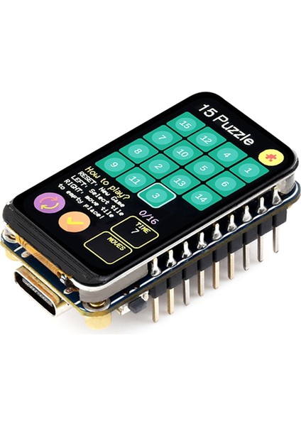 RP2350 1.47 Inç LCD Geliştirme Kartı Arm CORTEX-M33 Rgb Lamba Boncukları 172X320 16MB Flaş Lcd-1.47 Type-C A (Yurt Dışından)