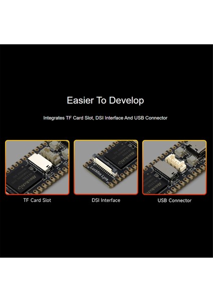 Luckfox Lyra B Flash-Boot Sürümü RK3506G2 Linux Geliştirme Kartı Mıpı/dsı Ekran Cortex-A7, A (Yurt Dışından)