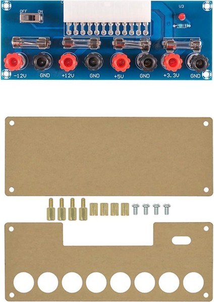 XH-M229 Masaüstü Kasa Güç Kaynağı Atx Adaptör Kartı Alma Kartı Bağlantı Modülü Güç Kaynağı Çıkış Terminal Bloğu (Yurt Dışından)