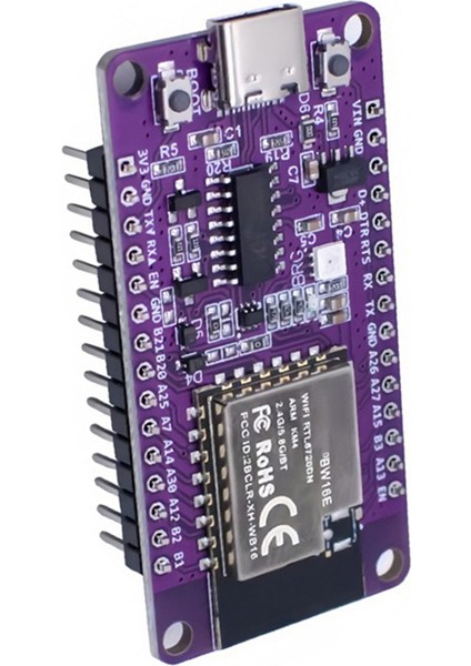 RTL8720DN Çift Bantlı Wifi Bluetooth Ble Modülü Nıcemcu BW16 Geliştirme Kartı Yerleşik Anten, Lehimli (Yurt Dışından) fırsatları