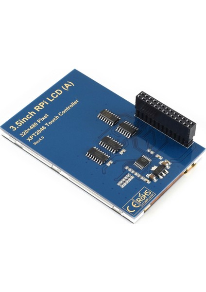 Raspberry 4b Board Spı Için Dokunmatik Panelli 3,5 Inç 480X320 Tft LCD Ekran Düşük Güç Tüketimi (Yurt Dışından)