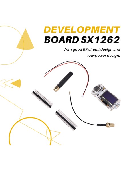 LORA32 V3 915MHZ ESP32-S3 Wifi+Bt ESP32 Dev Board SX1262 CP2102 OLED Ekran Lora Kiti Kasa ile Yükseltilmiş Sürüm (Yurt Dışından) indirimleri