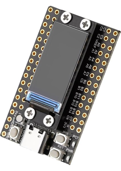 0.96 Inç LCD Ekran ve Flash Minimum Sistem Kartı ile Çift Tip-C STM32F103RCT6 Mini Mikrodenetleyici Geliştirme Kartı (Yurt Dışından) fiyatları