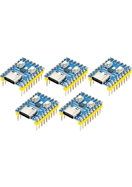 RP2040-ZERO Mikrodenetleyici Pıco Geliştirme Kartı Raspberry Pi RP2040 Çift Çekirdekli Cortex M0 + Işlemci 2mb Flash 5 Adet (Yurt Dışından)