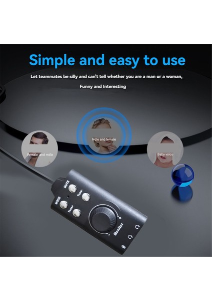 Ses Değiştirici Taşınabilir Ses Modülatörü El Tipi Ses Kartı Ses Çok Fonksiyonlu Efekt Makinesi Oyun Için (Yurt Dışından) modelleri