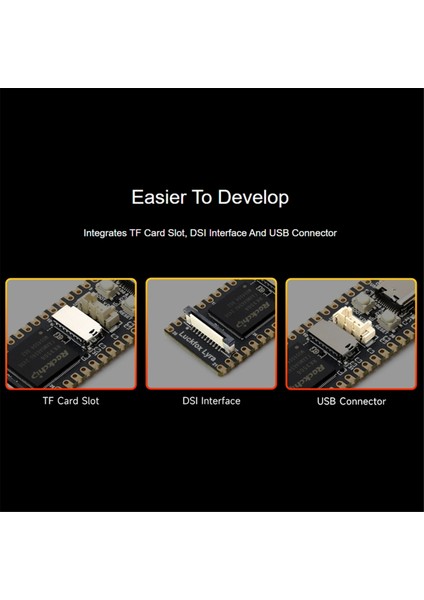 Luckfox Lyra B Flash-Boot Sürümü RK3506G2 Linux Geliştirme Kartı Mıpı/dsı Ekran Cortex-A7, B (Yurt Dışından)