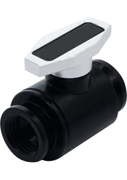 Su Soğutma Kiti Çift Iç G1/4 Dişli - Su Durdurma Vanası Sert Boru Kapatma Boru Hattı Gümüş&siyah (Yurt Dışından)