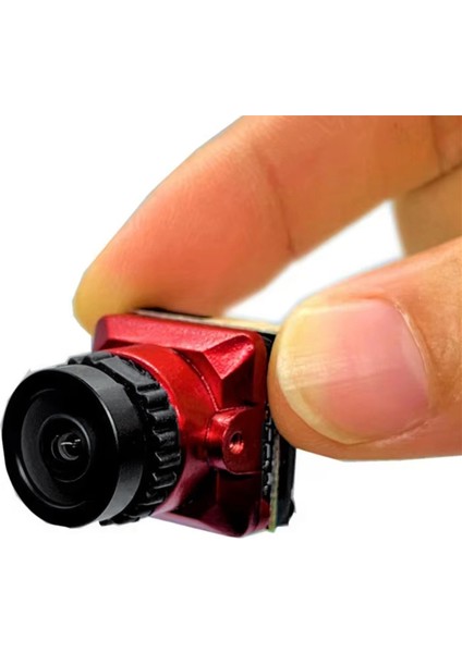 Fpv Kamera 1800TVL 5mp 2.1mm 1/8 Inç Starlight Sensörü 5V-40V Ntsc/pal Osd ile Rc Fpv Yarış Drone Dıy Parçaları Siyah (Yurt Dışından)