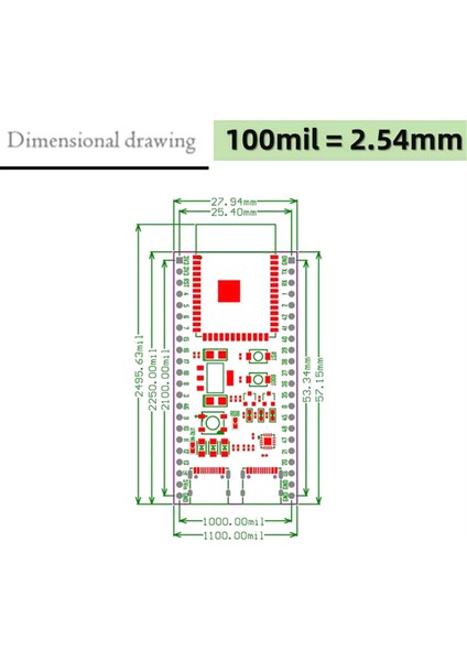 ESP32-S3 Geliştirme Kartı Kiti 2.4g Wifi Bt Modülü ESP32-S3-N16R8, 44PIN Tip-C Arayüzü, Iot Projeleri Için Ideal (Yurt Dışından) fiyatları
