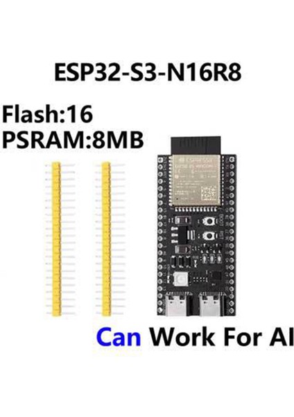ESP32-S3 Geliştirme Kartı Kiti 2.4g Wifi Bt Modülü ESP32-S3-N16R8, 44PIN Tip-C Arayüzü, Iot Projeleri Için Ideal (Yurt Dışından) fırsatları
