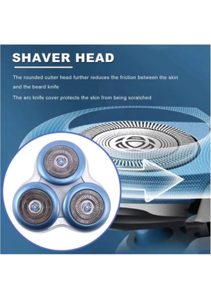 Philips 7000 9000 RQ12 Serisi Için 2 Adet Tıraş Makinesi Yedek Başlık Bıçak Kesici (Yurt Dışından) modelleri