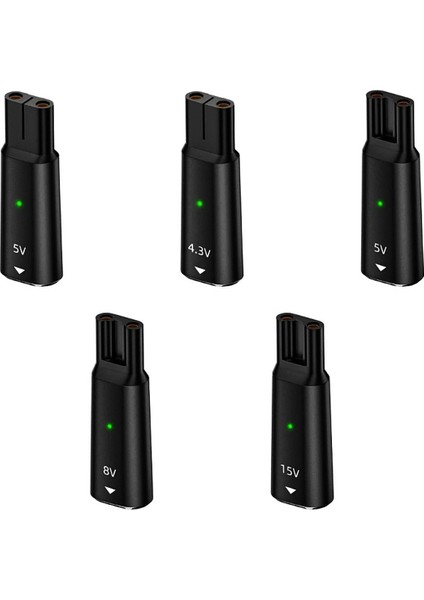 5 Paket 4.3V/8V/15V Tip-C Şarj Adaptörü Usb-C Şarj Dönüştürücüsü Philips Norelco Oneblade Serisi Elektrikli Tıraş Makinesi Için (Yurt Dışından) modelleri