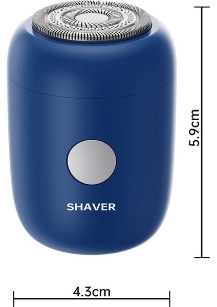 Mini Elektrikli Tıraş Makinesi USB Şarj Edilebilir Taşınabilir Elektrikli Tıraş Makinesi Erkekler ve Kadınlar Için Su Geçirmez Seyahat Tıraş Makinesi (Yurt Dışından) fiyatları