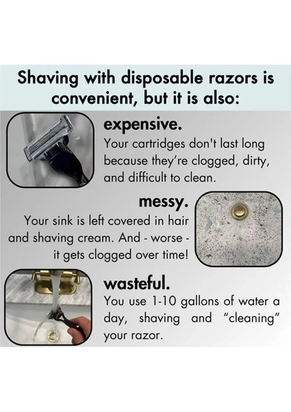 Çoğu Baş Tıraş Makinesi Için Tıraş Makinesi Durulama Makinesi Tıraş Makinesi Durulama Temizleyici Verimli Su Tasarrufu Pil Gerektirmez Tıraş Makinesi Saklama Rafı (Yurt Dışından) fırsatları