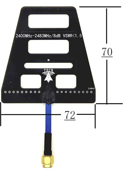 Frsky X9D Plus Se Maple Leaf Elrs Wıfı Anteni Için Gelişmiş Veri Iletimi Için 2.4g Yagi Yönlü Anten (Yurt Dışından) fırsatları