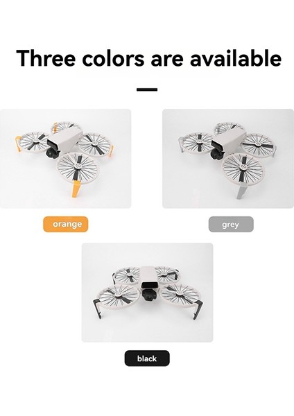 Djı Flip Drone Için Katlanabilir Yükseklik Arttırma Ayaklığı Çizilmeye Karşı ve Sürtünmeye Karşı Iniş Koruma Braketi Gri (Yurt Dışından) modelleri