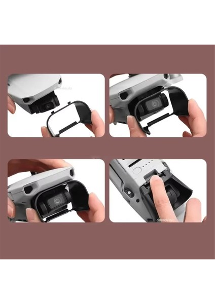 Djı Mavic Mini/mini 2/mini Se Lens Kapağı Lens Başlığı Güneşlik Koruyucu Kapak Parlama Önleyici Gimbal Kamera Koruyucu (Yurt Dışından) modelleri