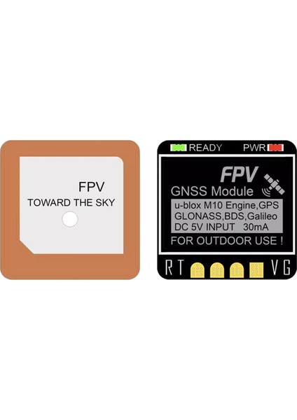 Gnss Mını M10 Gps Modülü Ubx Nmea Çift Protokol 10HZ Oranı Dahili Seramik Anten Fpv Rc Uçak Uzun Menzilli (Yurt Dışından) modelleri