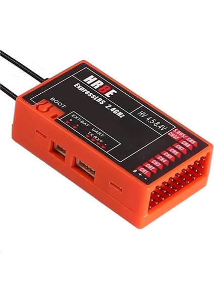 462E Küçük 9 Kanal HR8E Elrs Pwm Alıcı Adaptörü 1800MM Antenler Uçaklar ve Tekneler Için Expresslrs Kırmızı Desteği (Yurt Dışından)