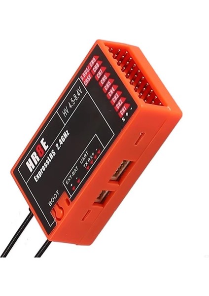 462E Küçük 9 Kanal HR8E Elrs Pwm Alıcı Adaptörü 1800MM Antenler Uçaklar ve Tekneler Için Expresslrs Kırmızı Desteği (Yurt Dışından) modelleri