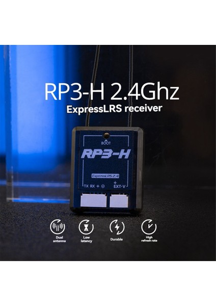 Rp3-H Expresslrs Elrs 2.4ghz Nano Alıcı Çift Anten Dahili Tcxo Nexus Heli Uçuş Kontrol Cihazı Için (Yurt Dışından) fiyatları