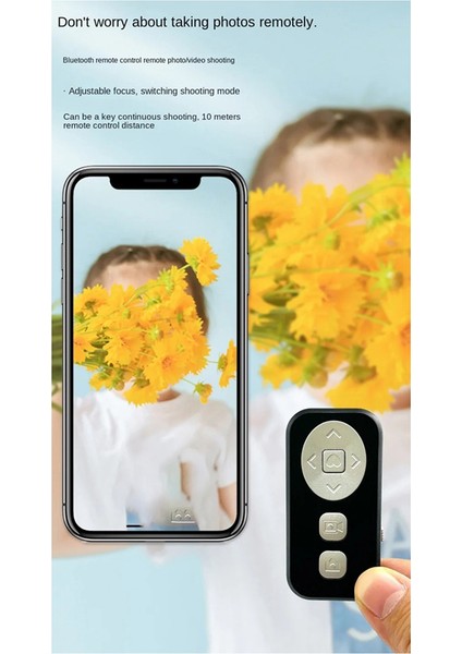 Tiktok Mobil Otomatik Zamanlayıcı Yakınlaştırma Işlevi Bluetooth Uzaktan Kumanda, Sayfa Çevirme, Beğenme, Otomatik Zamanlayıcı Kısa Video (Yurt Dışından) modelleri