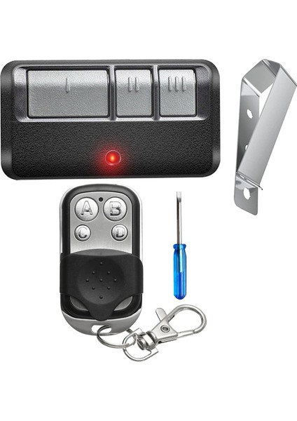 Liftmaster Craftsman Chamberlain 893LM 893MAX 890MAX Için Evrensel Garaj Kapısı Açma Uzaktan Kumandası ve Anahtarlık Uzaktan Sensörü (Yurt Dışından)
