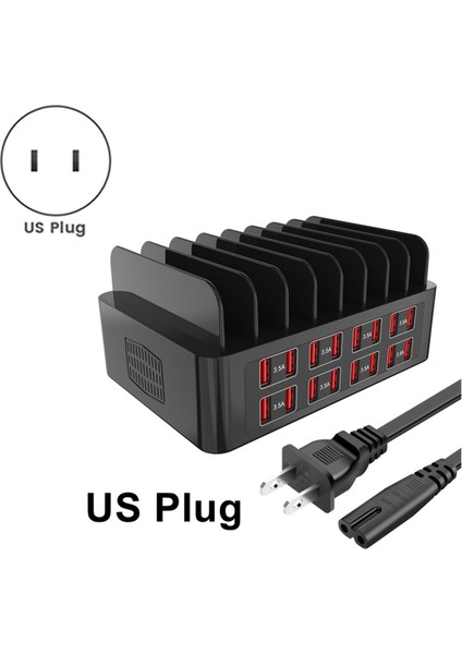 150W 16 Portlu Evrensel USB Şarj Cihazı Çoklu Cihaz Şarj Istasyonu Tablet Standı ile 15/14/13 Pro Max S24 Us Plug Için (Yurt Dışından) indirimleri