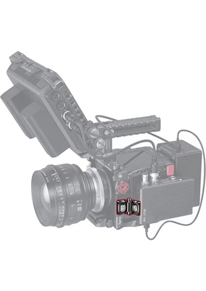 Katlanır L Plaka Arri Konumlandırma Sağ Açı Adaptörü Djı Sdr Verici Braketi Monitör Montajı Için V Montaj Plakası (Yurt Dışından) fiyatları