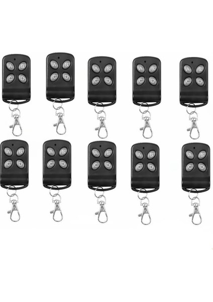 433MHZ Duplikatör Kablosuz Klonlama Uzaktan Kumanda 4ch Elektrikli Kopyalama Kontrol Cihazı Rf Kablosuz Verici Garaj Kapısı Için, B (Yurt Dışından)