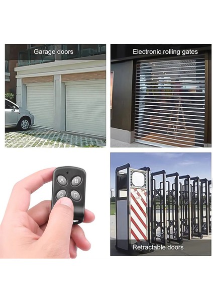 433MHZ Duplikatör Kablosuz Klonlama Uzaktan Kumanda 4ch Elektrikli Kopyalama Kontrol Cihazı Rf Kablosuz Verici Garaj Kapısı Için, B (Yurt Dışından) modelleri