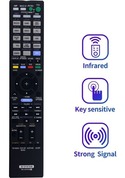 RM-AAP078 Uzaktan Kumandayı Sony Av System Uzaktan Kumandası ile Değiştirin (Yurt Dışından) fiyatları