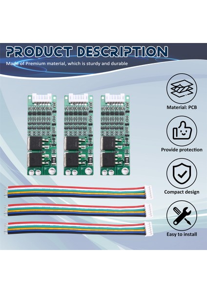 Adet 5s 16V 18.5V 15A Li-Ion Lityum Pil Koruma Kartı Aşırı Şarj Aşırı Deşarj Kısa Devre Koruması (Yurt Dışından) fırsatları