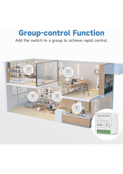 Mini Akıllı Anahtar 16A Wifi Röle Modülü Akıllı Anahtar Kablosuz Işık Anahtarı Akıllı Ev Otomasyonu Için Ses Kontrolü (Yurt Dışından) fiyatları