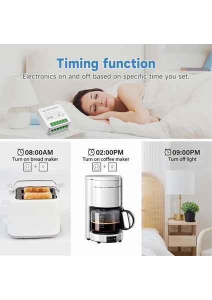 Mini Akıllı Anahtar 16A Wifi Röle Modülü Akıllı Anahtar Kablosuz Işık Anahtarı Akıllı Ev Otomasyonu Için Ses Kontrolü (Yurt Dışından) modelleri